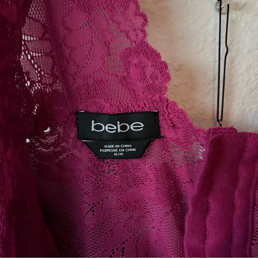 ALT bebe lace corset top ASO katherine pierce - Picture 4 of 4